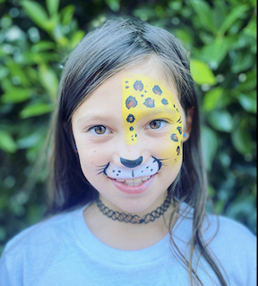 Cheeta Face Paint