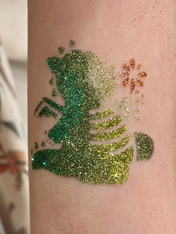 Dinosaur Face Paint