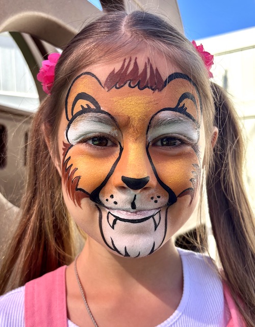 Lion Face Paint