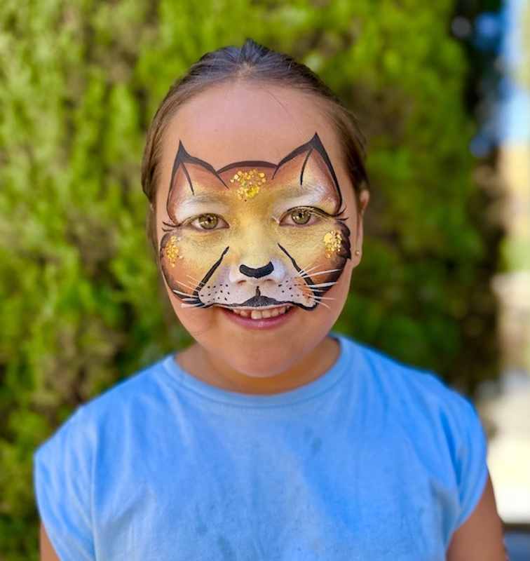 Lioness Face Paint