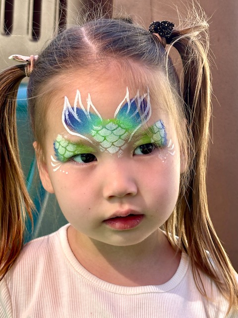 Mermaid Face Paint