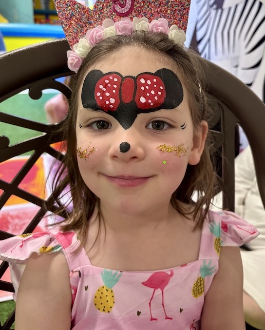 Minnie Face Paint