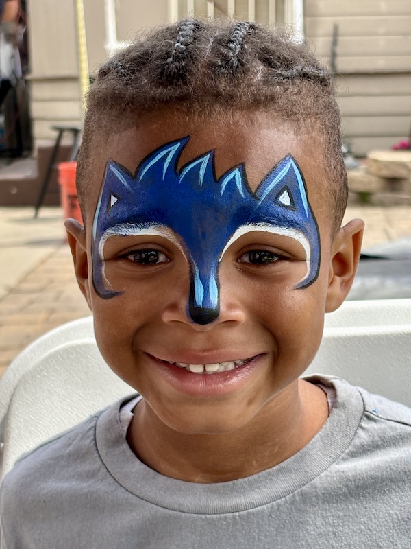 Sonic Face Paint