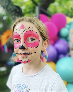 Sugar Skull Pink Design